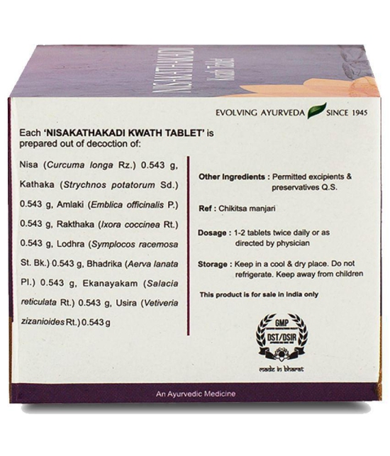 Nisakathakadi Kwath Tablet 100 Nos