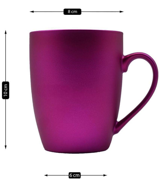 Kookee - Pink Ceramic Coffee Mug ( Pack of 1 ) - Pink