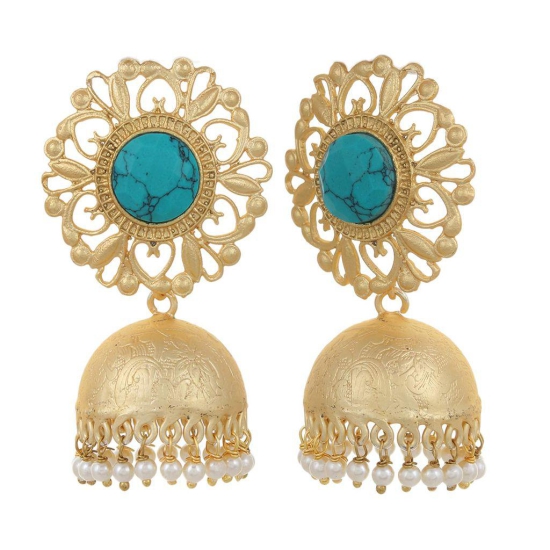 Abhaah kundan minakari handmade earrings for women and girls