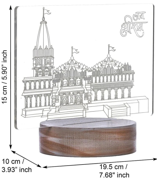 eCraftIndia Monument & Architecture Showpiece 15 cm - Pack of 1