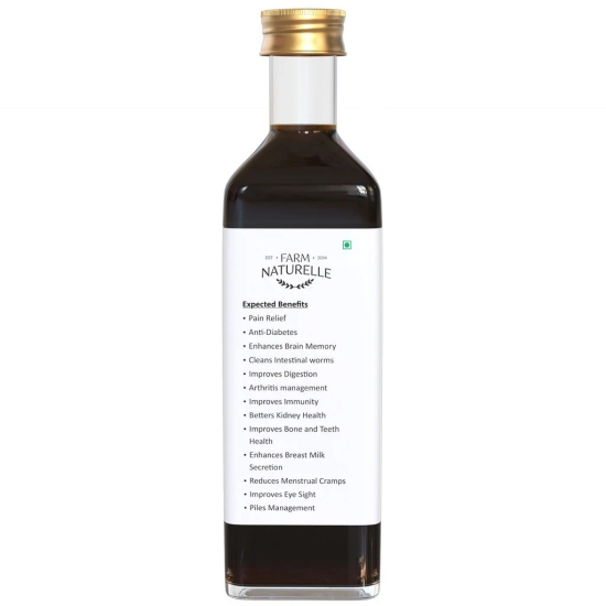 Farm Naturelle 100% Pure, Natural, Organic Black Seed Oil-(Hindi-Kalongi oil).(250 Ml)