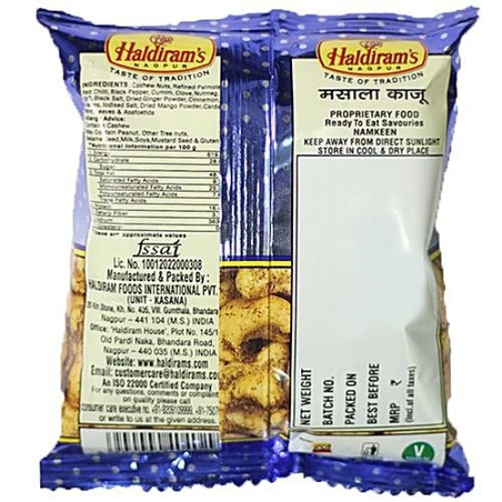 HaldiramS Masala Kaju Namkeen, 35 Gm