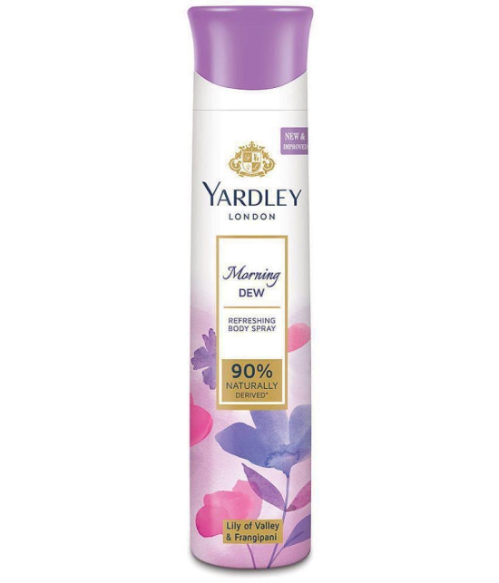 Yardley London - Morning Dew , English Rose &  Lavender Deodorant Spray for Women 150 ml ( Pack of 3 )