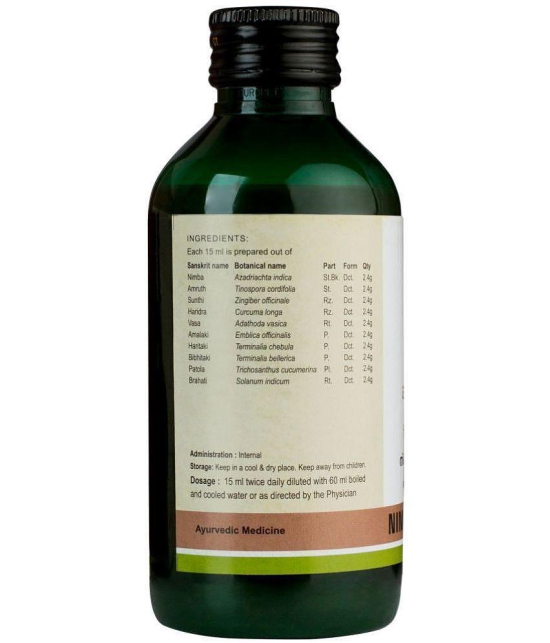 Kerala Ayurveda Nimbadi Kwath 200 ml