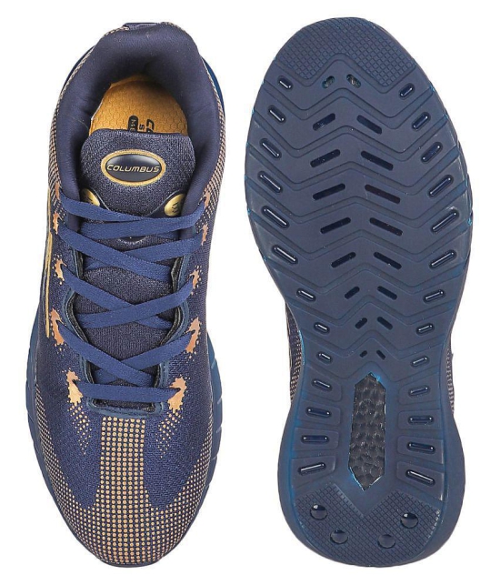 Columbus Navy Running Shoes - None