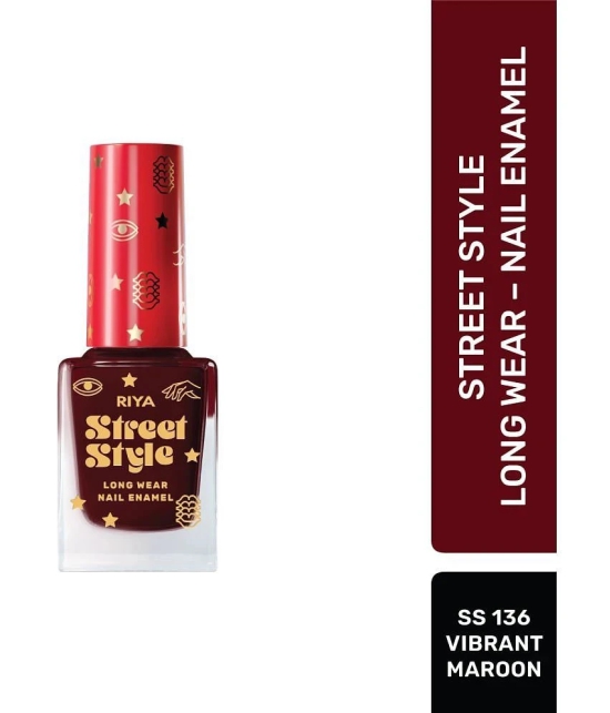 Street Style Multi Glossy Nail Polish ( Pack of 2 )