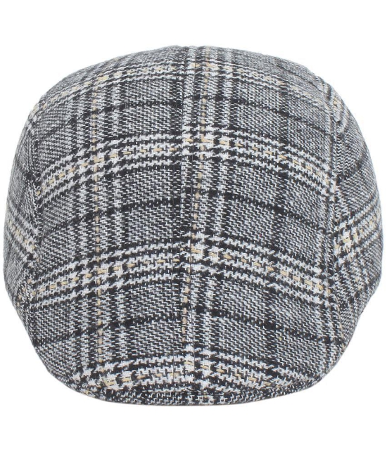 Zacharias - Gray Woollen Mens Cap ( Pack of 1 ) - Gray