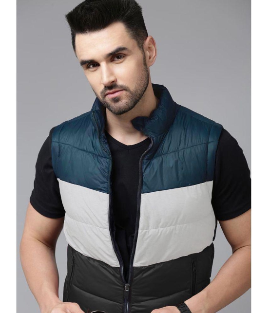 ADORATE Polyester Mens Quilted & Bomber Jacket - Multicolor ( Pack of 1 ) - None