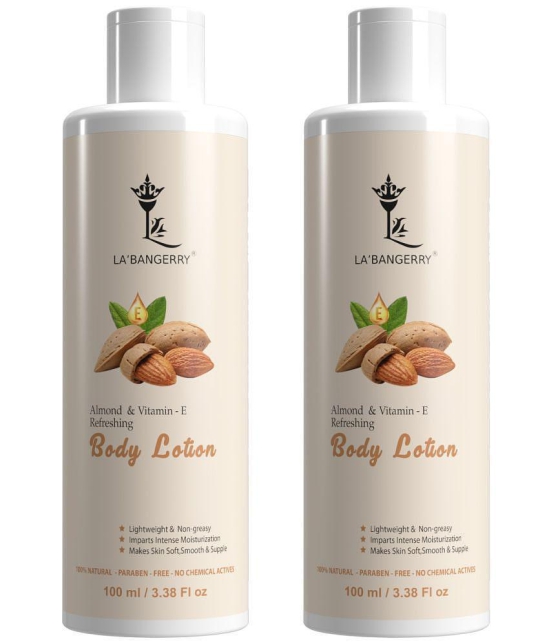 La'bangerry Hydrating Lotion For All Skin Type 100 ml (Pack of 2) ( Pack of 2 )