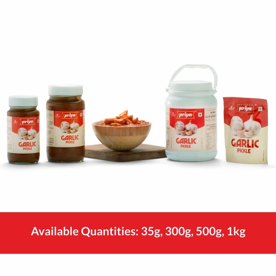 Priya Garlic Pkl 300G, 1 Pc