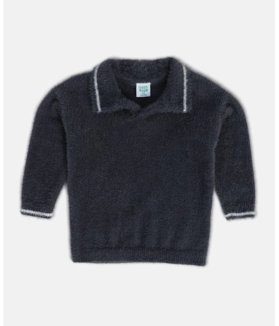 MINIKLUB DARK GREY SWEATER For BABY BOYS - None