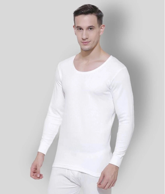 Bodycare Insider - Off-White Cotton Blend Mens Thermal Tops ( Pack of 1 ) - None