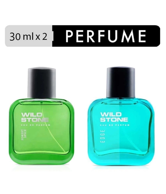 Wild Stone Edge and Forest Spice Perfume Combo for Men Eau de Parfum - 60 ml (For Men)