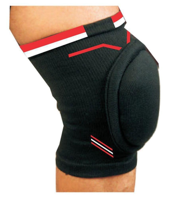 Quada Skating/Dancing Foam Pull-on Padded Knee Cap/Guard, Protector - L