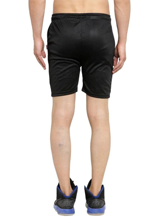 Rodamo  Men Black Dry Fit Shorts