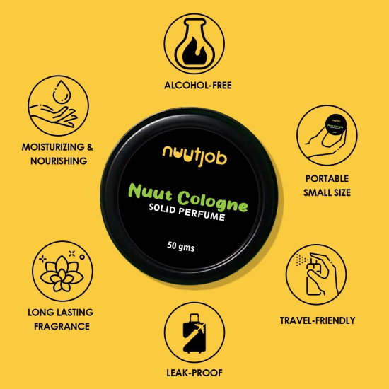 Nuut Cologne Solid Perfume For Men