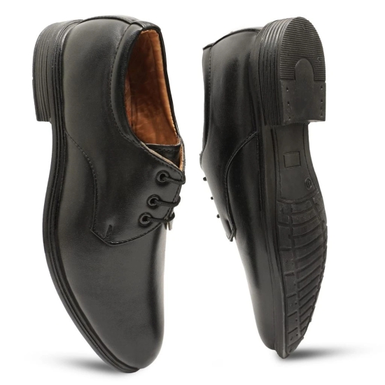 WUGO::Latest Trendy Men Formal Shoes|Black Derby Shoes|Office Shoes For Mens & Boys (Free Home Delivery)