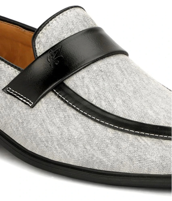 Buxton Gray Mens Slip on - 6