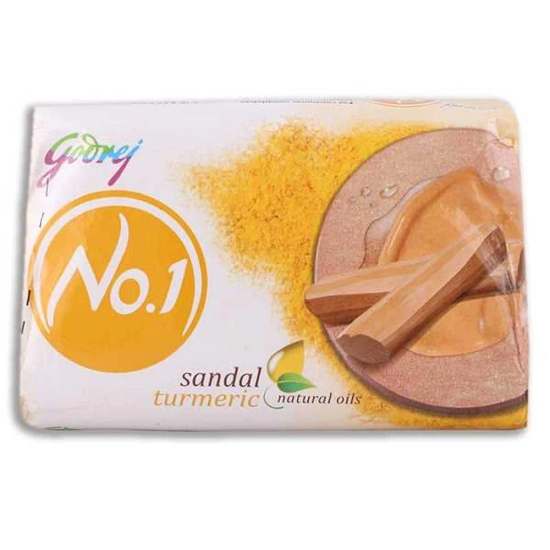 Godrej No-1 Sandal & Turmeric Soap (Buy 3Get 1 Free) 4X150G