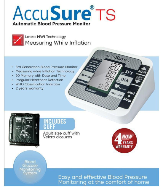 Accusure india TMB 1112A AccuSure TS BP Monitoring System