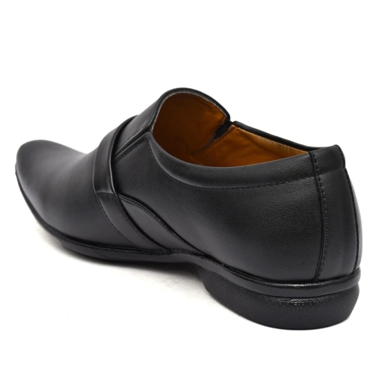 WUGO::Latest Trendy Men Formal Shoes|Black Moccasin Shoes|Office Shoes For Mens & Boys (Free Home Delivery)