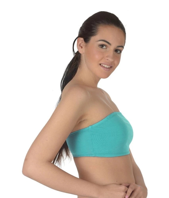 Selfcare Multi Color Cotton Lycra Bra - M