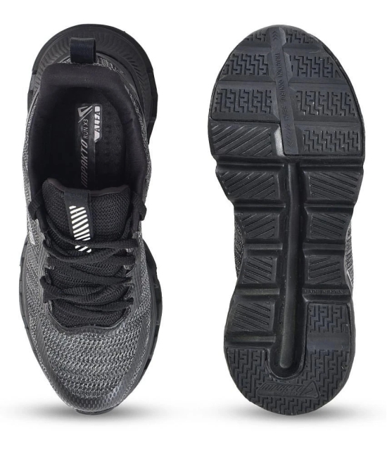 Ajanta - Black Mens Sports Running Shoes - None