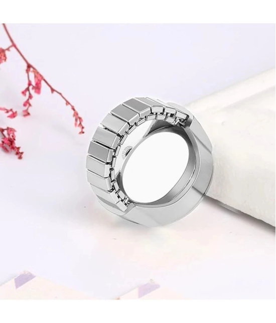 FASHION FRILL Silver Rings ( Pack of 1 ) - None