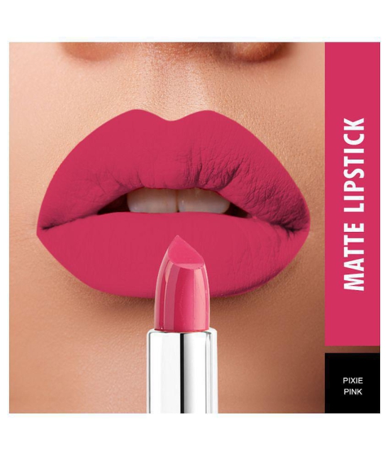 Swiss Beauty Matte Lipstick (Pixie Pink), 3.8gm