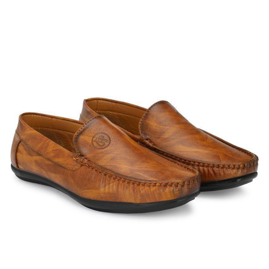 ShoeRise - Brown Men's Slip on - 7