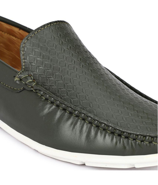 Buxton - Green Men's Slip on - 7