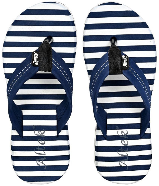 Altek - Navy Mens Thong Flip Flop - None