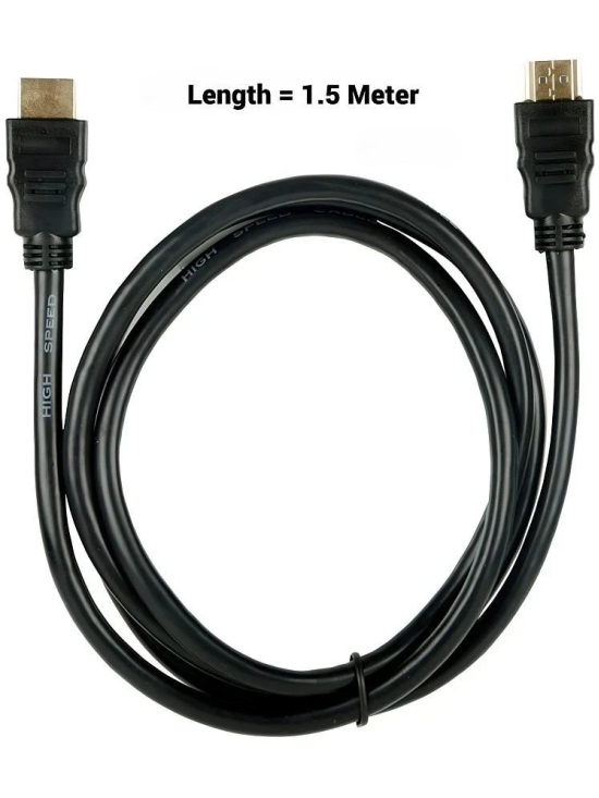 UGPro 1.5m HDMI 4k Ultra HD Gold Plated Durable Male-to-Male Cable - Black