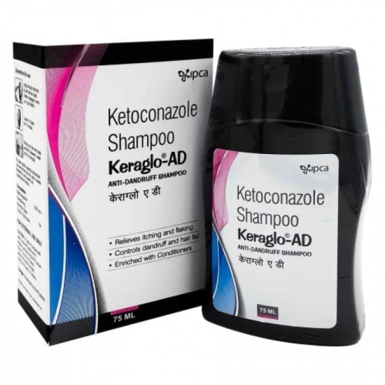 IPCA Keraglo-AD Anti-Dandruff Shampoo 75ml