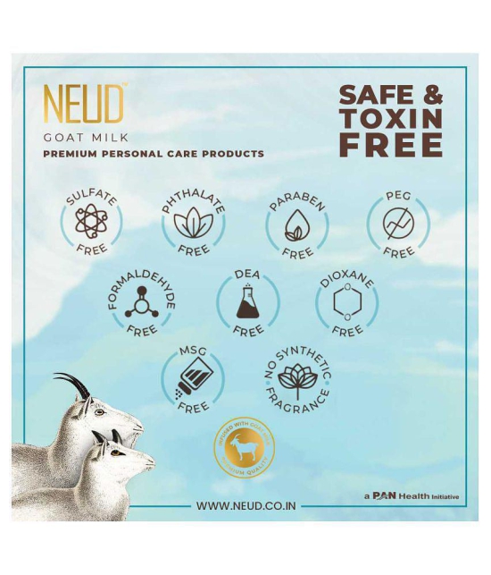 NEUD Goat Milk Premium Hair Conditioner for Men & Women - 2 Packs (300ml Each)