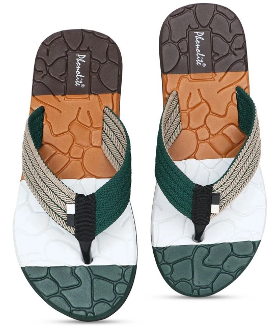 Phonolite Green Mens Daily Slipper - None