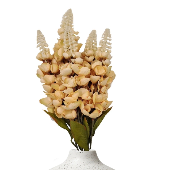 Orchid Bloom Artificial Flowers Beige