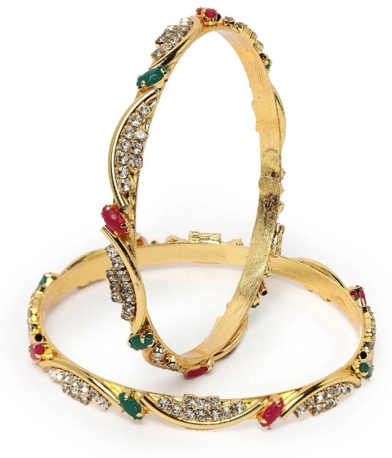 Sukkhi Multicolor Bangle Set ( Pack of 2 ) - None