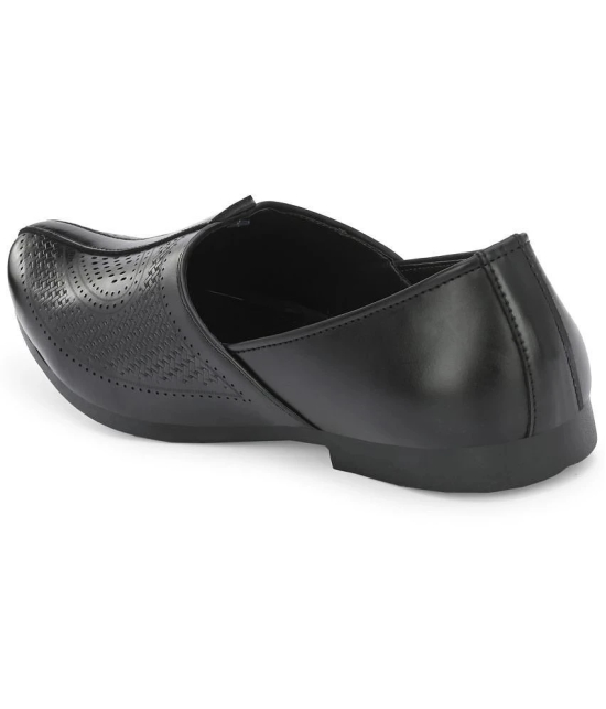 Leeport - Black Mens Jutti - None