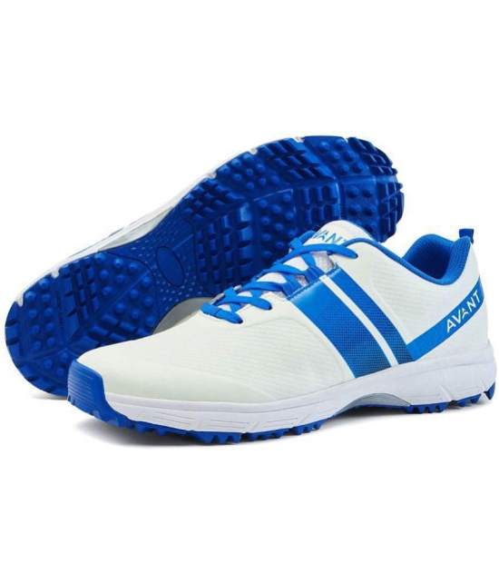 Avant PaceMax White Cricket Shoes - 11