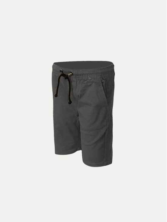 Boys Dark Grey Chino Shorts