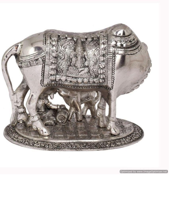 TISYAA - Brass Cow and Calf Idol ( 13 cm )