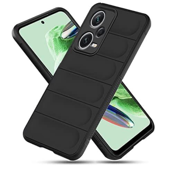 Redmi Note 12 5G Back Cover Case Jacket Liquid silicone - Black