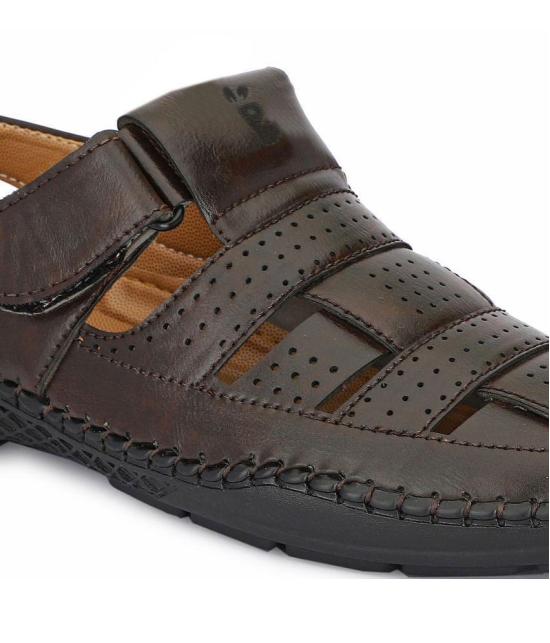 Buxton - Brown Mens Sandals - None