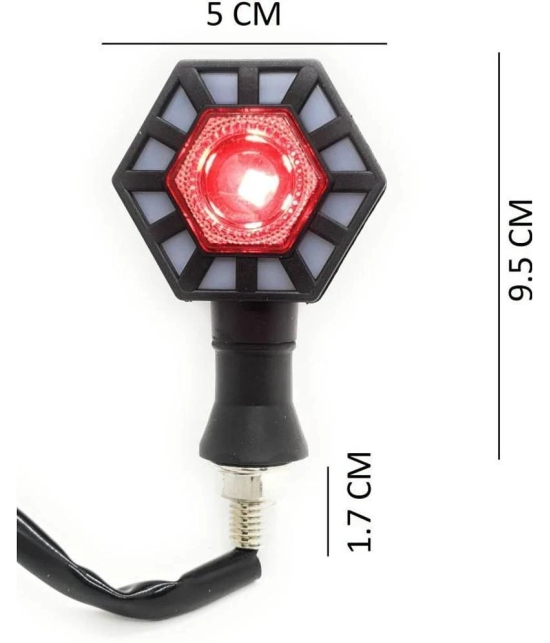 AutoPowerz Rear Bike Indicator For Two Wheelers