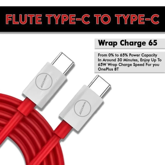 Flute Type-C to Type-C VOOC Cable