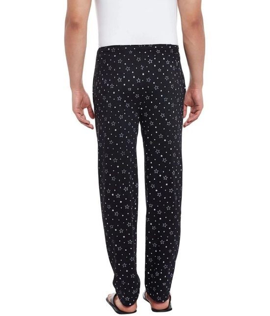 Vimal Jonney Black Cotton Trackpants Single - None