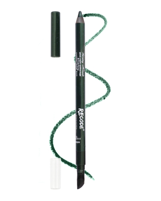 Recode Turning Heads Green Crayon Gel Eyeliner Cum Kajal Pencil 1.20 gms