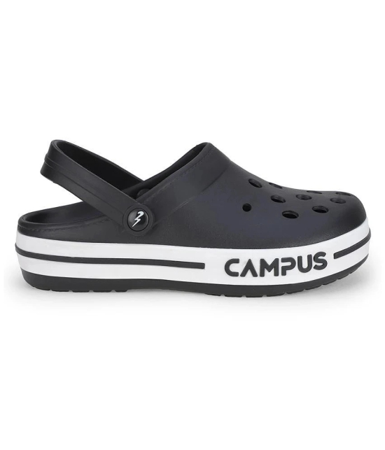 Campus - Black Mens Clogs - None