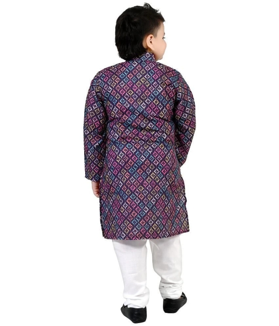 Arshia Fashions Purple Cotton Blend Boys ( Pack of 1 ) - None